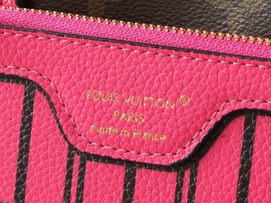 Designer Monogram Neverfull Fuchsia Small Handbag - Bag - Gorchic - $119.99