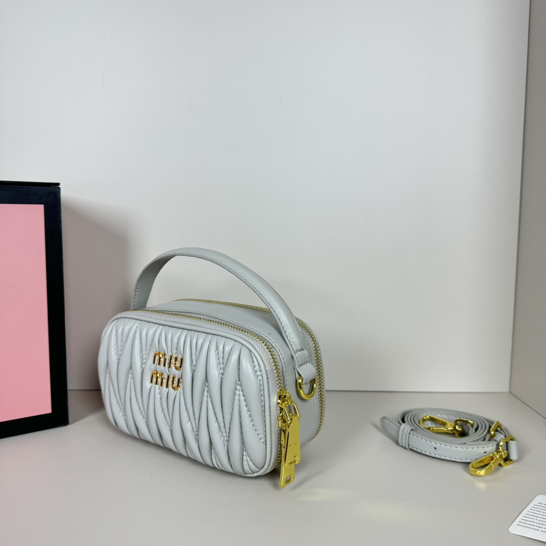 MU Logo Patch Zipped Clutch Bag - Gorchic - $100.99