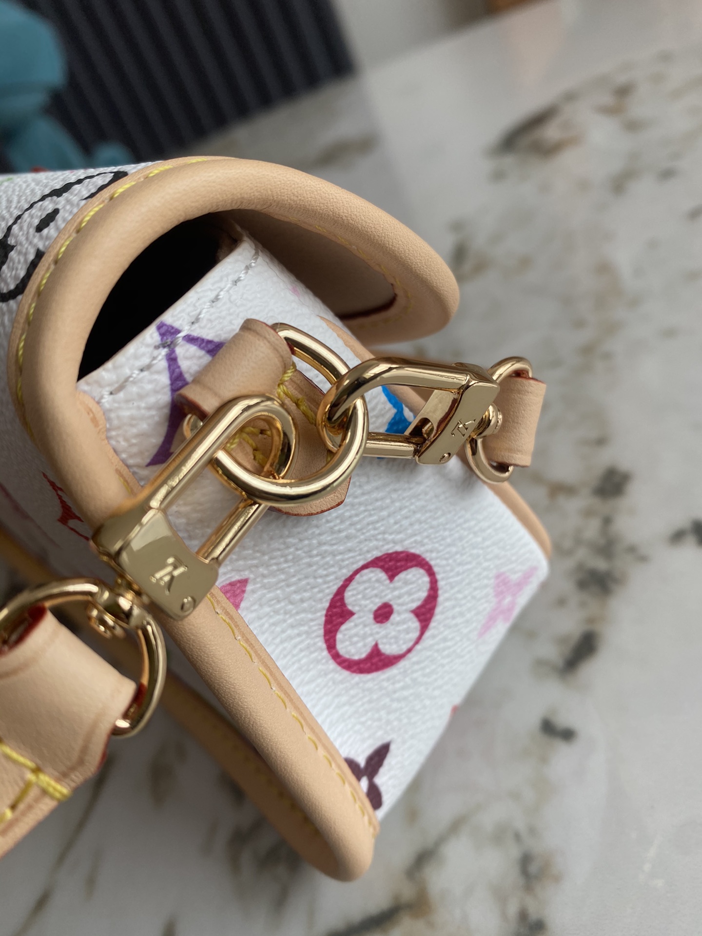 Designer Monogram x Murakami  x TM NANO DIANE Handbag - Gorchic - $115.99