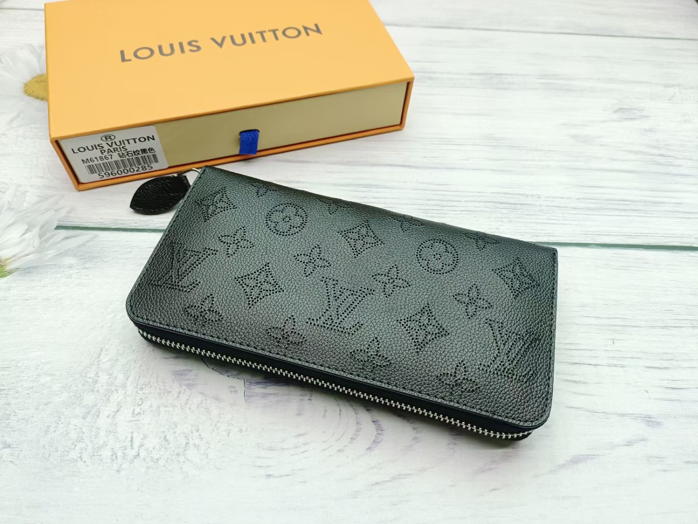 Designer Monogram  Long Zippy Wallet - Gorchic - $58.99