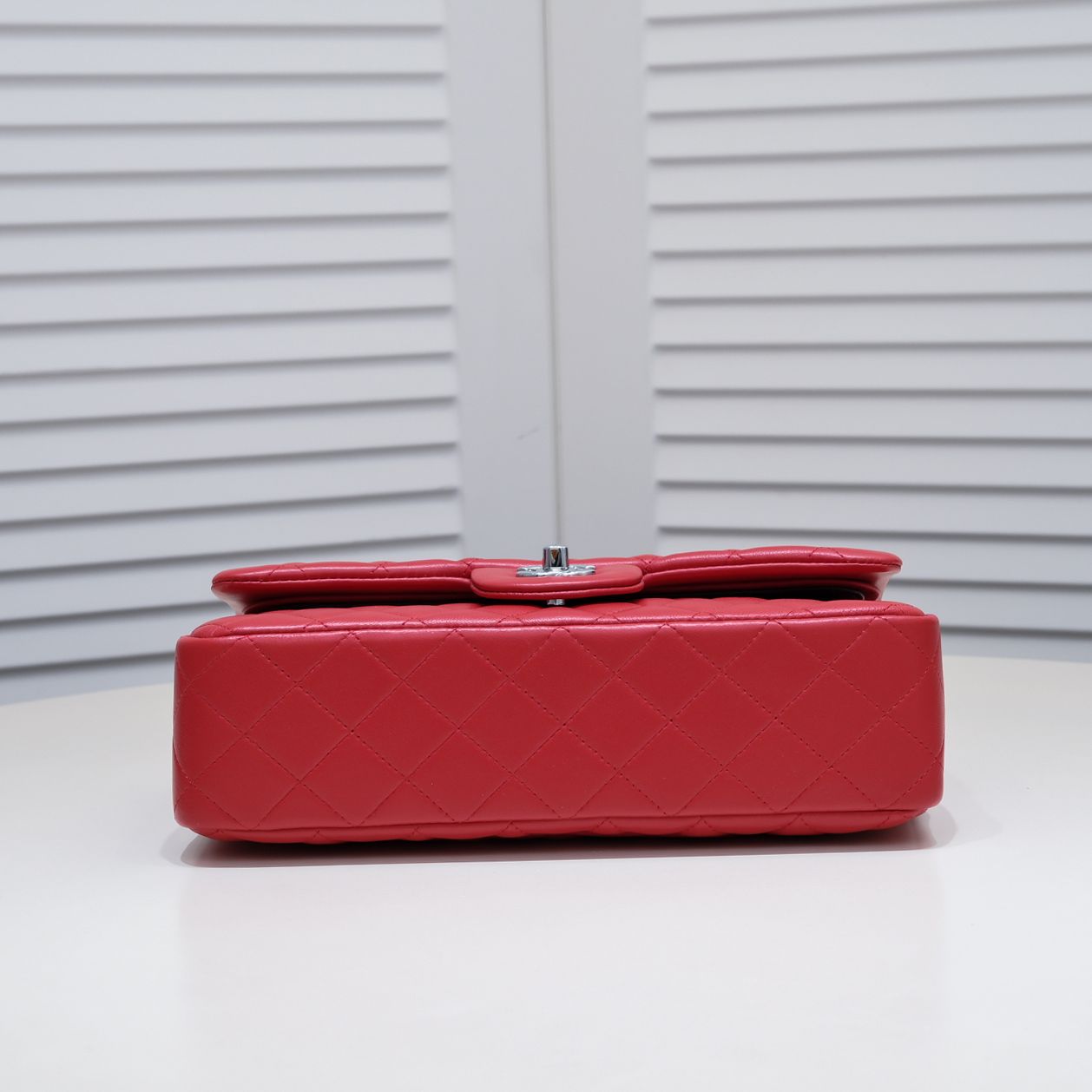 CC Inspired Classic Double Flap Bag Red Sier Hardware - Bag - Gorchic - $122.99