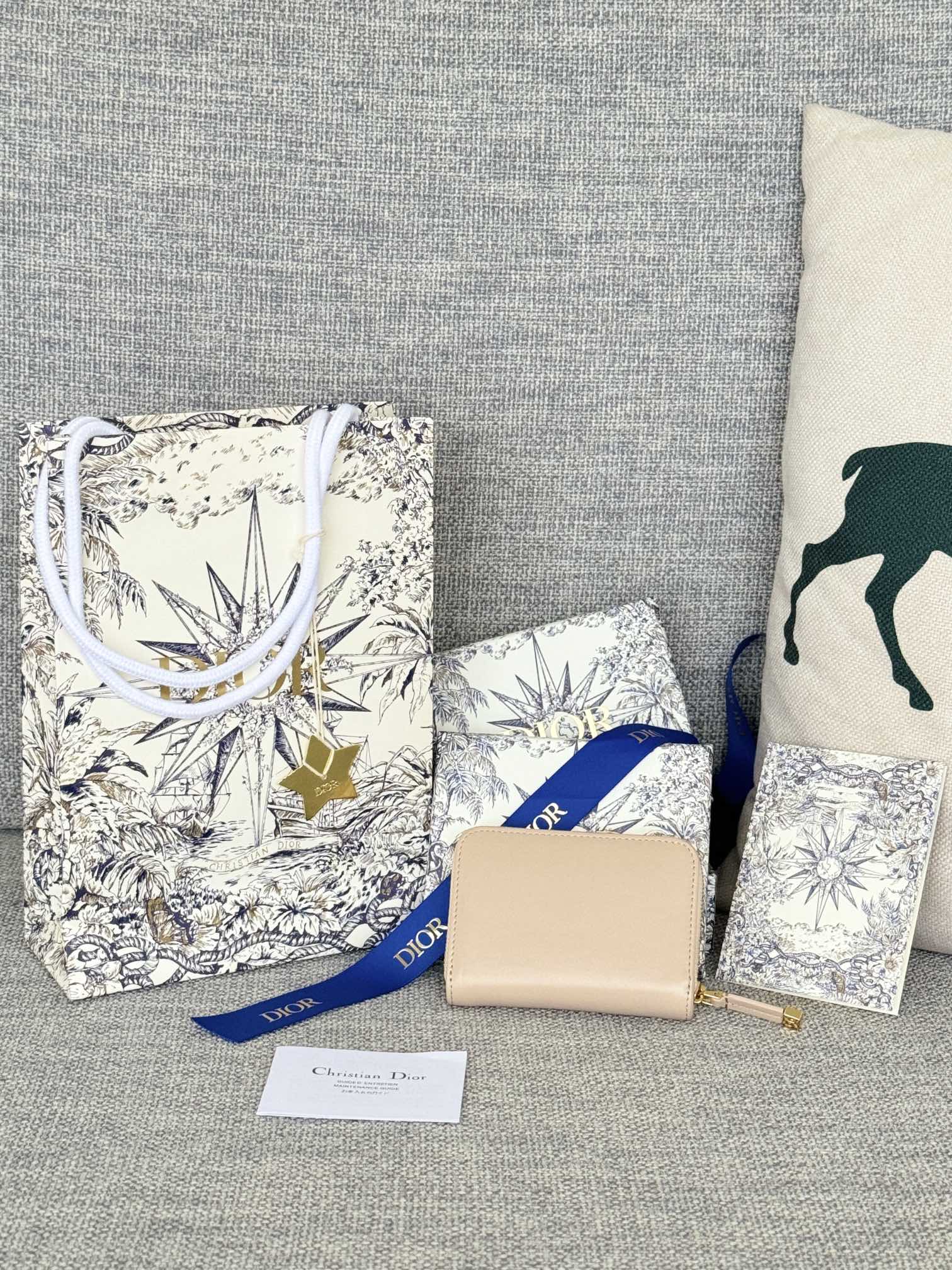 D Inspired  Montaigne Voyageur Wallet-apricot Wallet - Gorchic - $52.99