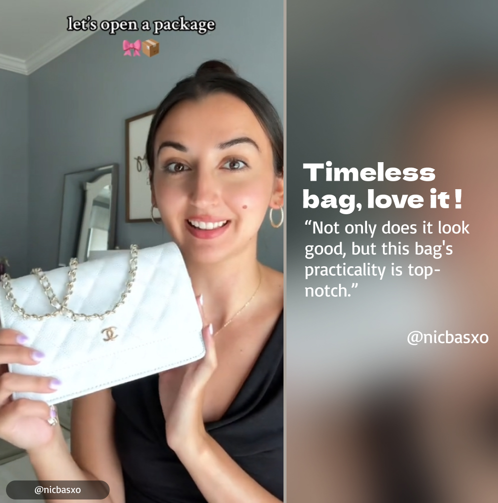 CC Inspired Classic Wallet On Chain Handbags - Bag - Gorchic - $118.99