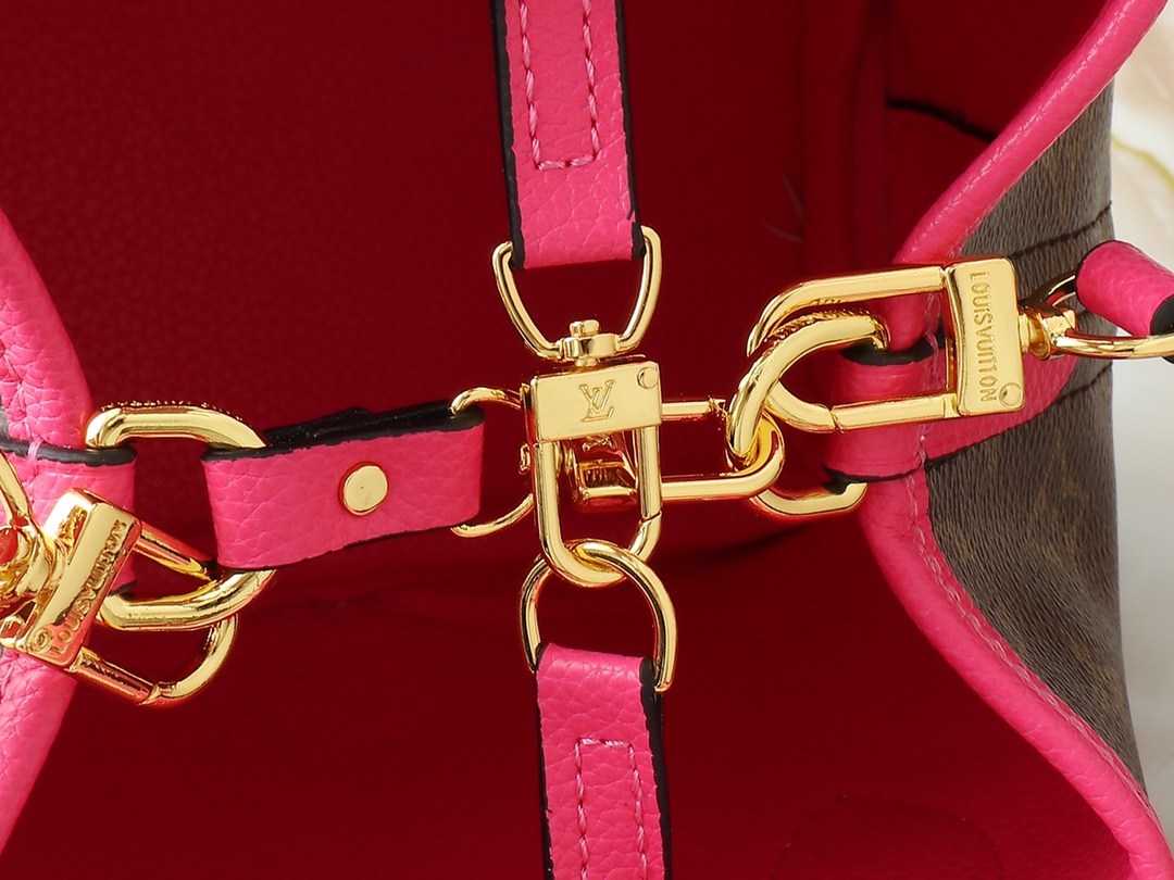 Designer Monogram Neverfull Fuchsia Small Handbag - Bag - Gorchic - $119.99