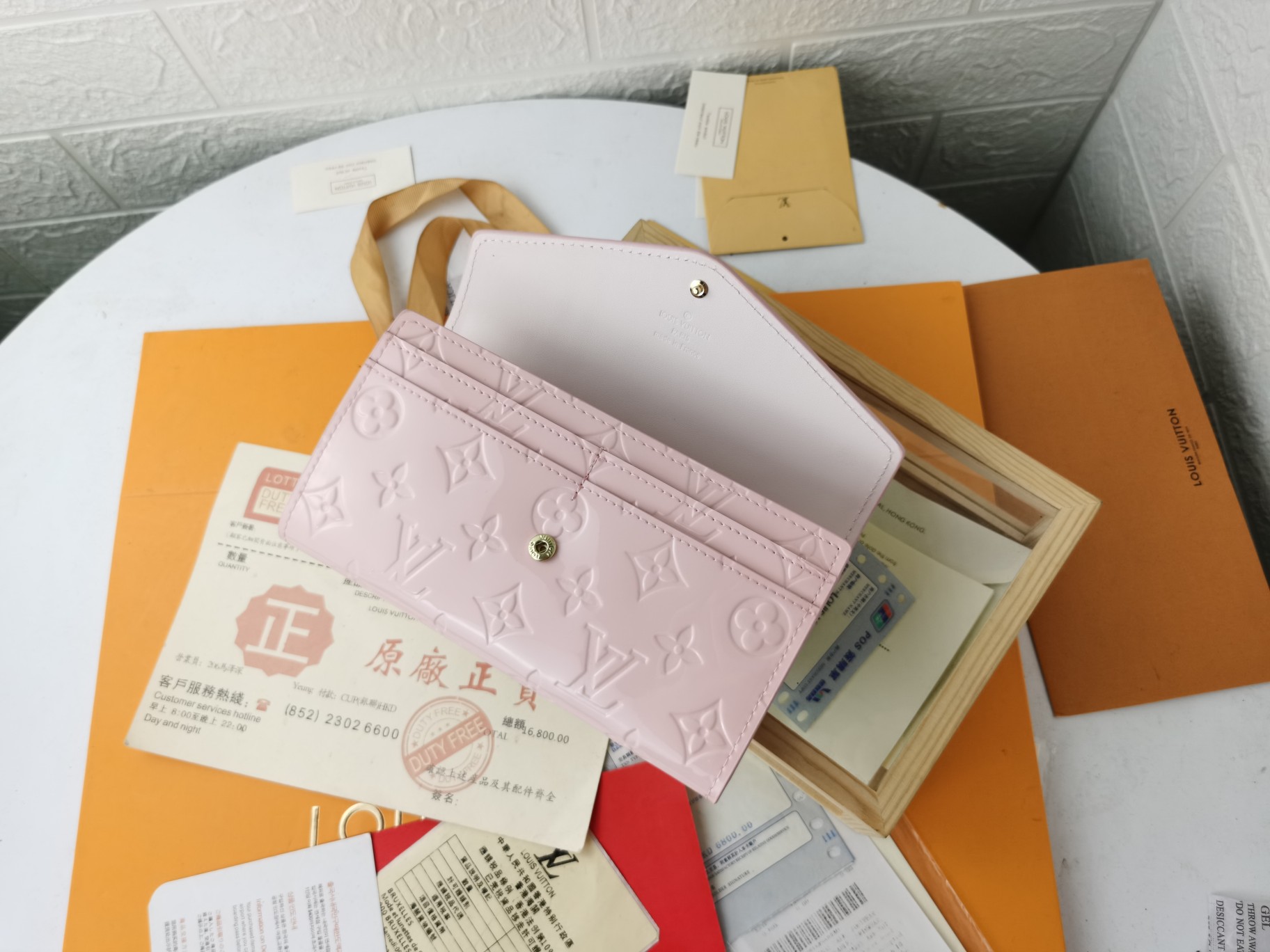 Designer Monogram Wallet - Bag - Gorchic - $79.99