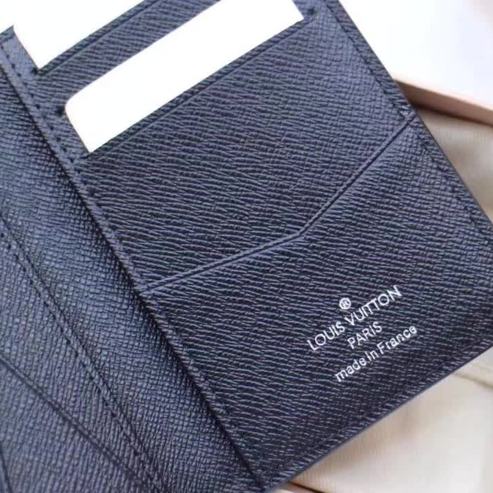 Designer Monogram Black Pocket organizer -Wallet - Gorchic - $39.99