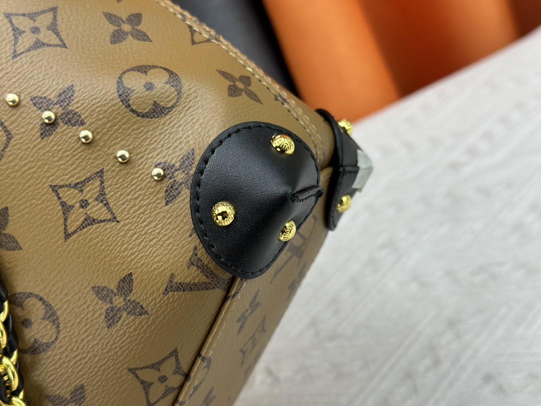 Designer Monogram Early Spring 2025 Bucket Bag - Brown - Gorchic - $135.99