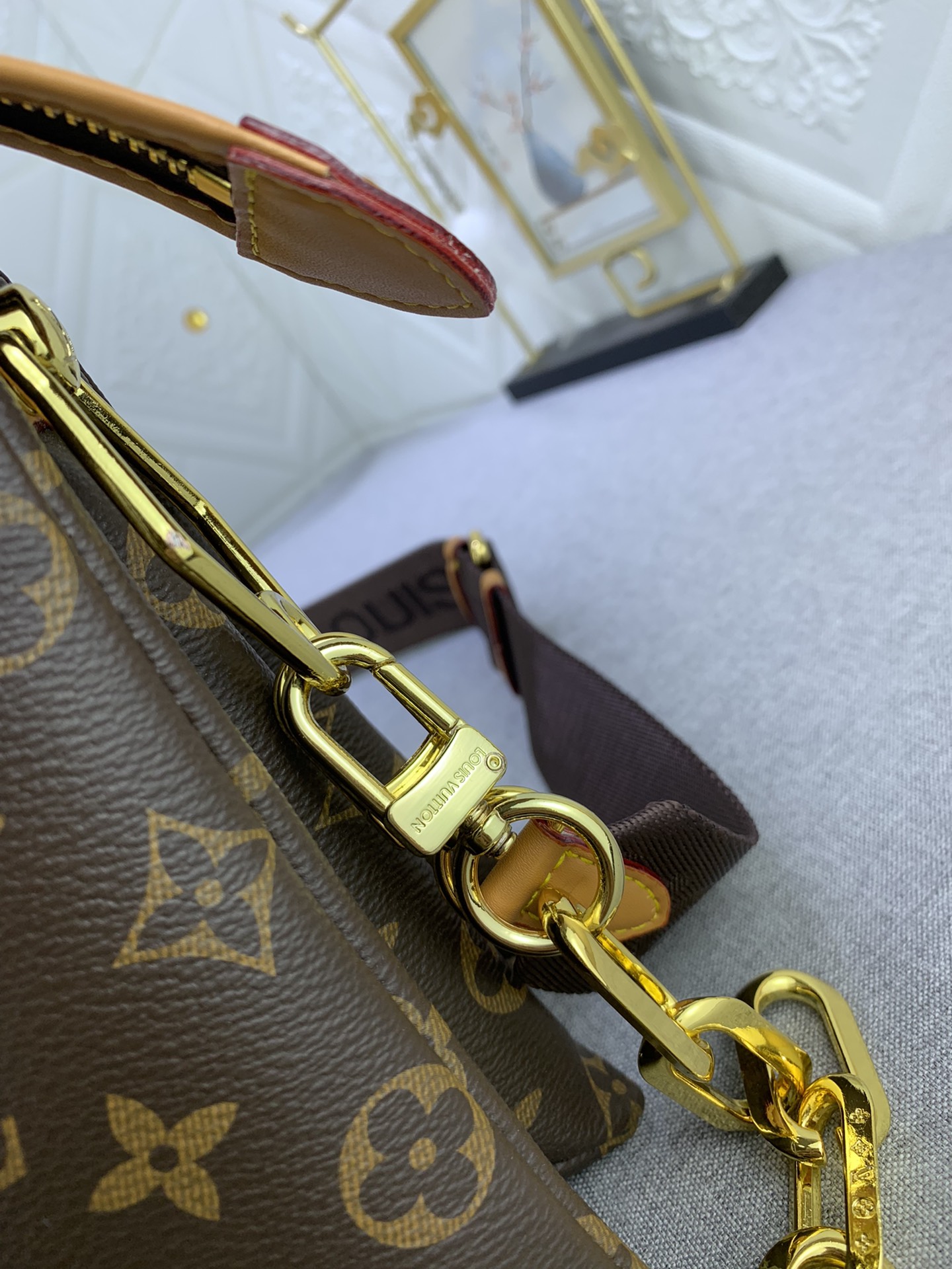 Designer Monogram Coussin PM Monogram Samll Handbag - Gorchic - $120.99