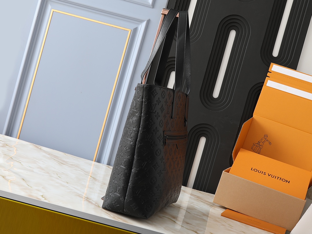 Designer Monogram Helmet Bag - Black Bag - Gorchic - $139.99