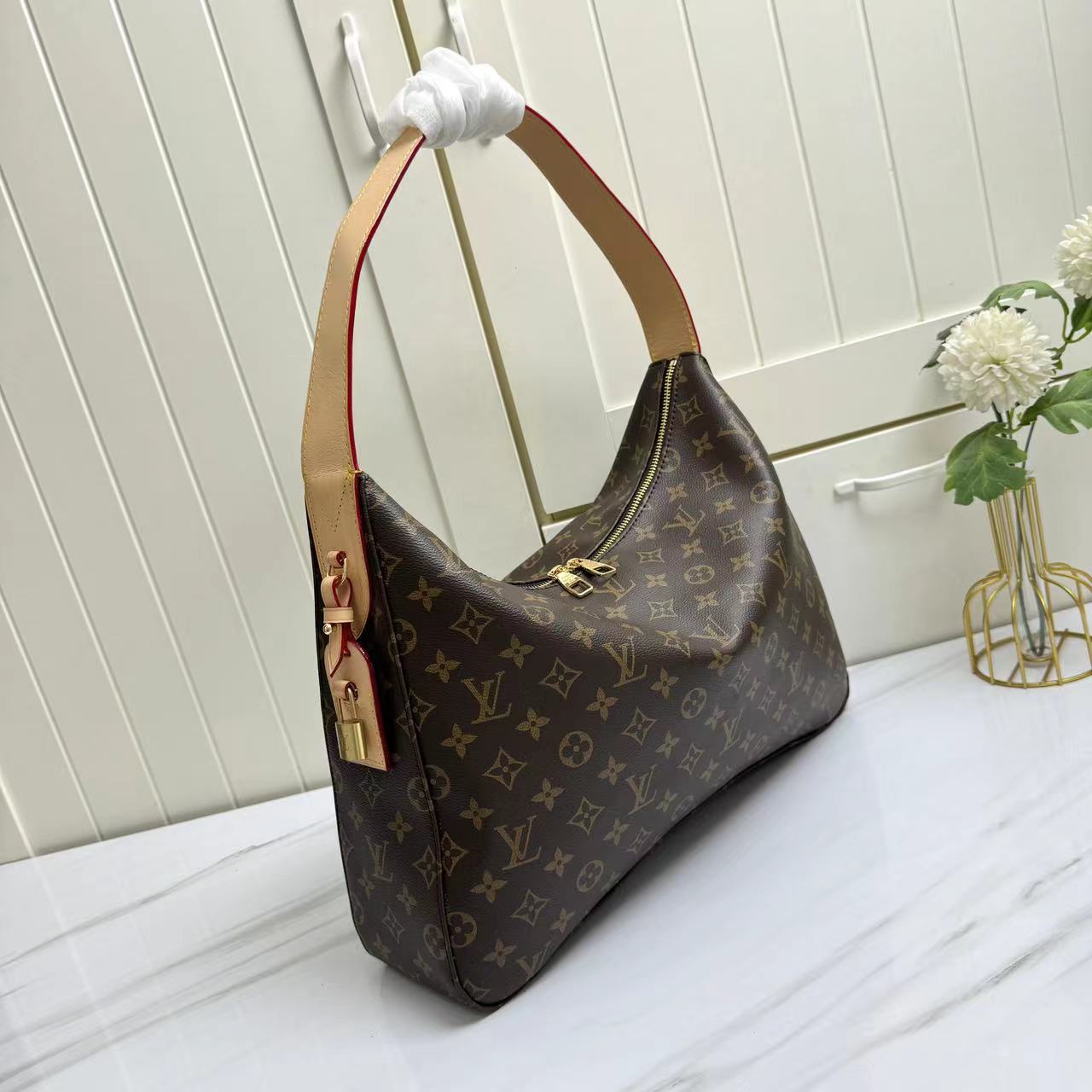 Designer Monogram Slouchy - Bag - Gorchic - $125.99