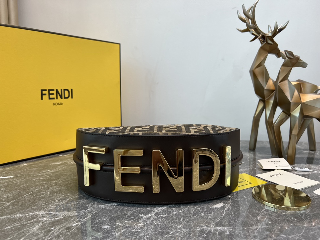 FD FDgraphy Small Hobo Bag - Gorchic - $136.99