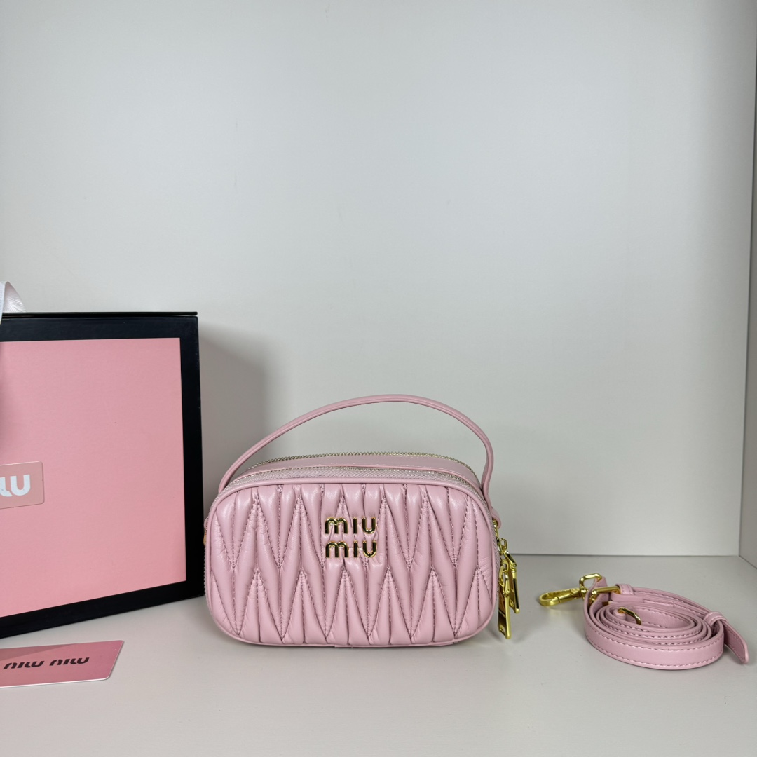 MU Logo Patch Zipped Clutch Bag - Gorchic - $100.99