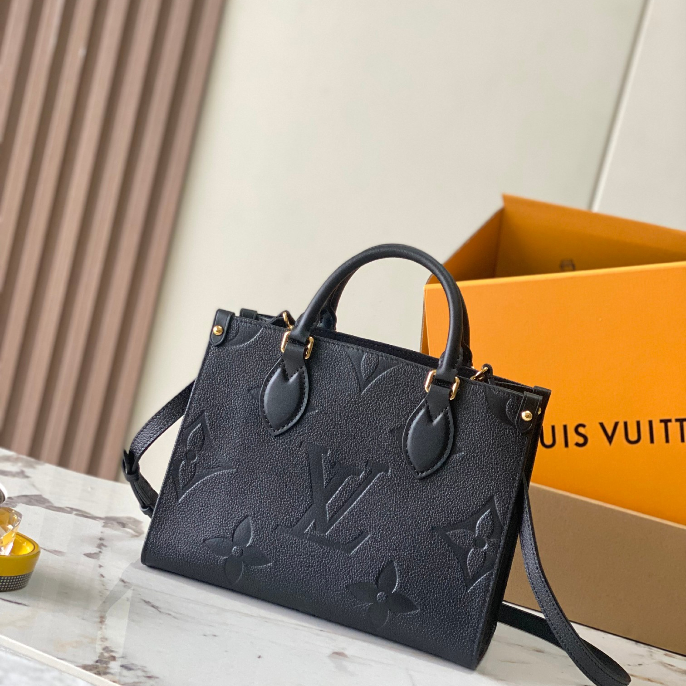 Designer Monogram Canvas Onthego Bag - Gorchic - $114.99