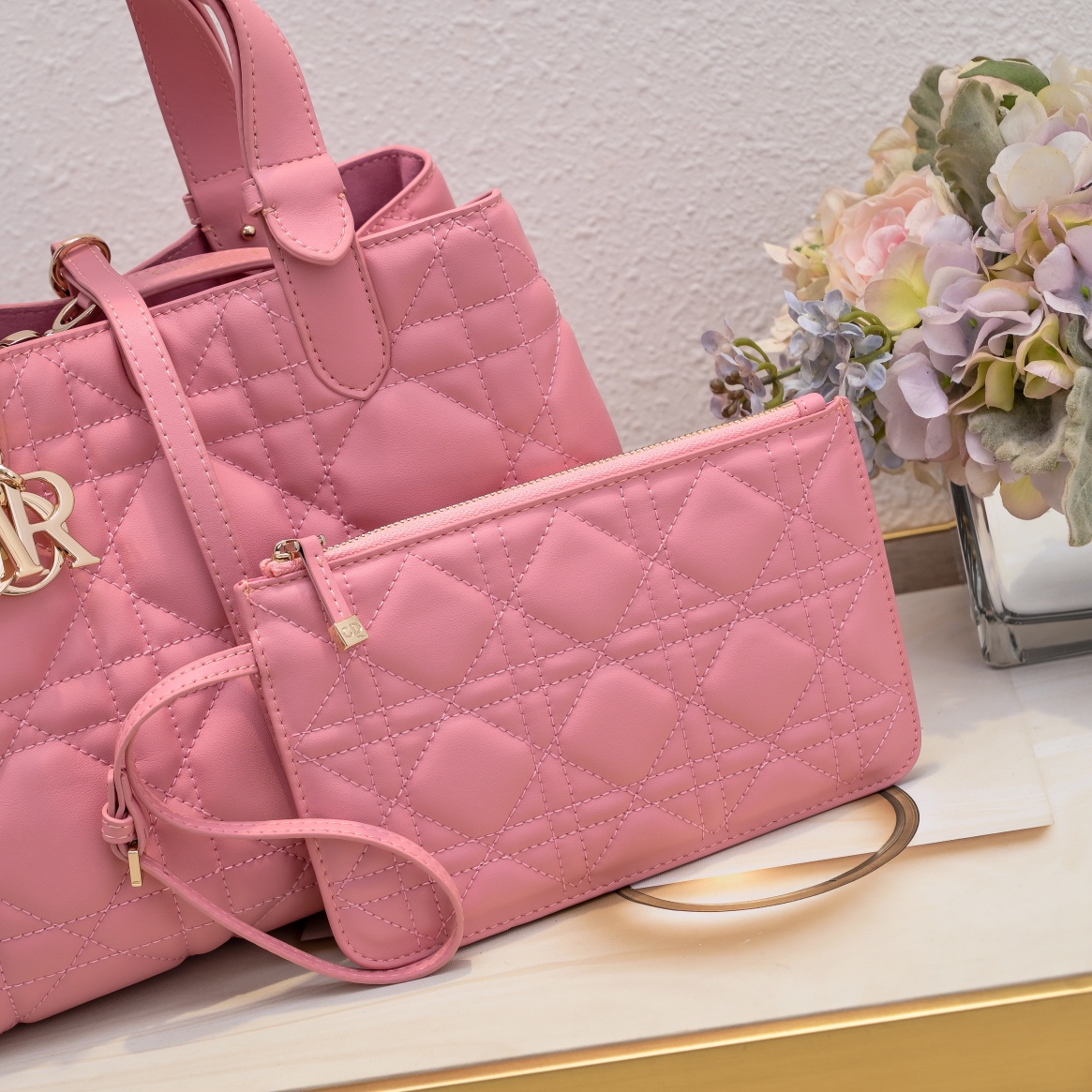 D Inspired Toujours Bag -  Pink - Gorchic - $136.99