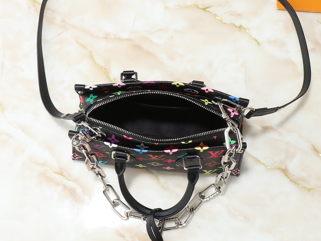 Designer Monogram x Murakami  x TM OnTheGo East West Chain -Bag - Gorchic - $135.99