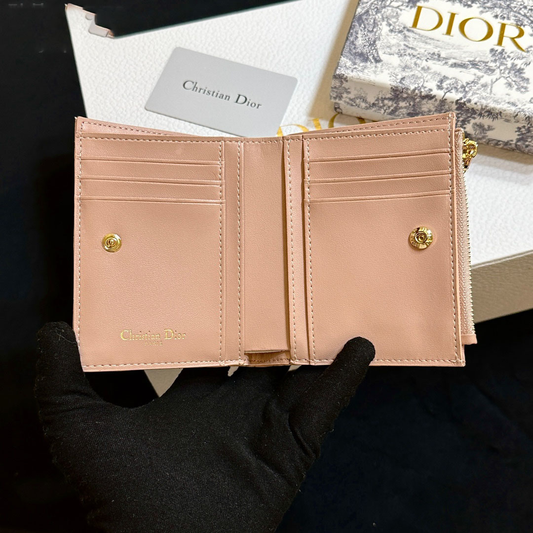 D Inspired Caro Dahlia Wallet-Pink Leather  Wallet - Gorchic - $55.99