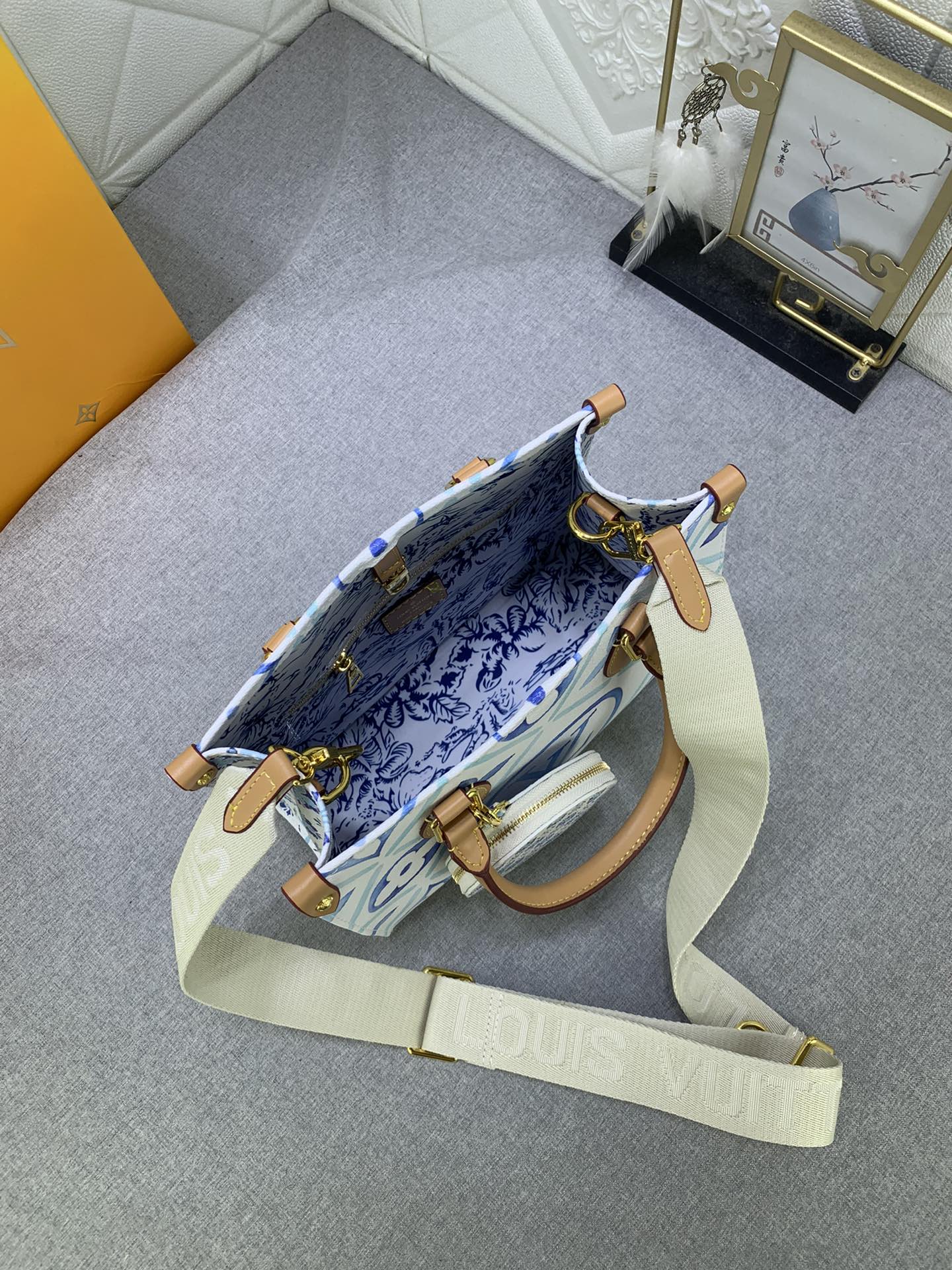 Designer Monogram Canvas Onthego Bag - Gorchic - $124.99