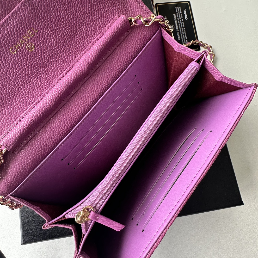 CC Inspired 23 Wallet on Chain- Pink Bag - Gorchic - $98.99