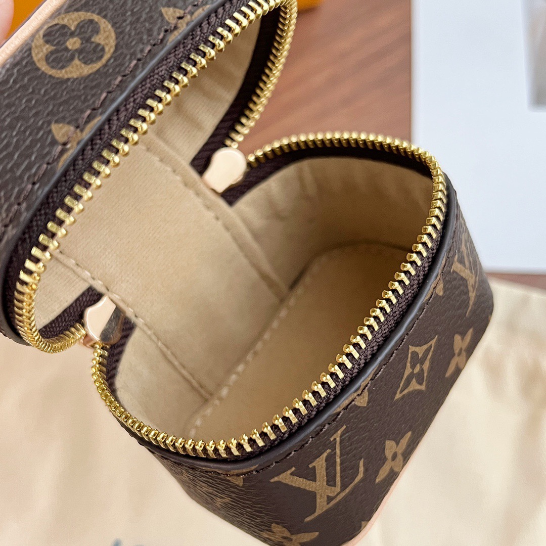 Designer Monogram Micro Vanity Bag Earphone Case Multiple Color - Bag - Gorchic - $91.99