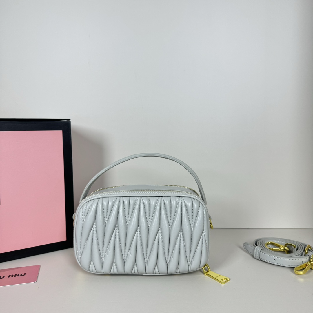 MU Logo Patch Zipped Clutch Bag - Gorchic - $100.99