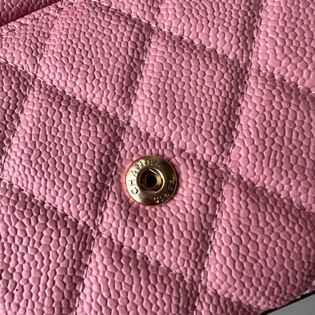 CC Inspired 23 Wallet on Chain- Light Pink Bag - Gorchic - $98.99