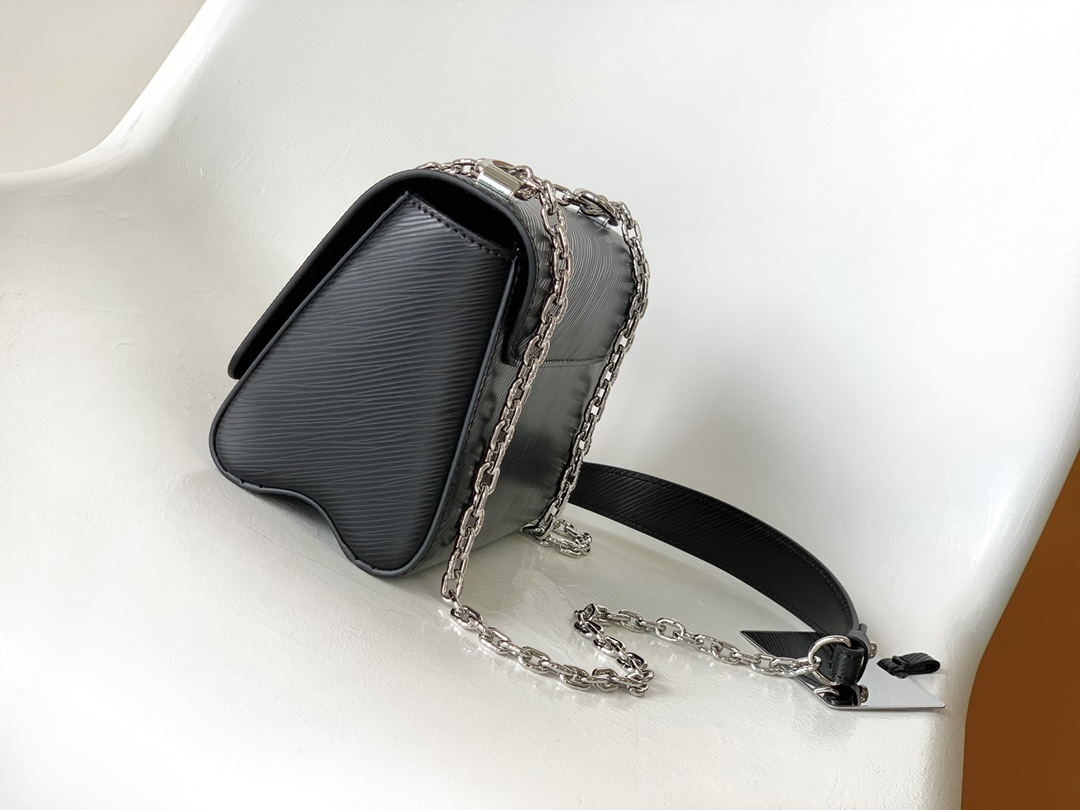 Designer Monogram Twist MM Bag - Gorchic - $148.99