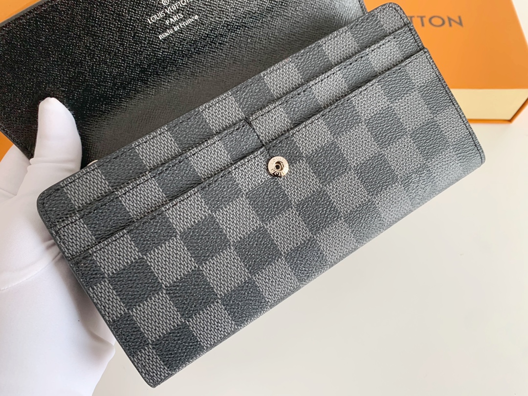 Designer Monogram Portefeuille Sarah Long Wallet - Gorchic - $58.99