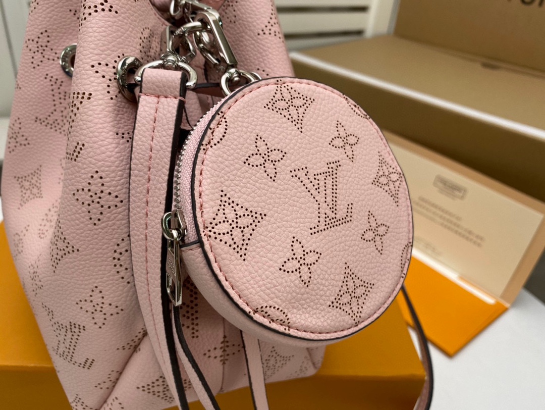 Designer Monogram Bella Pink Jasmin Bag - Gorchic - $130.99