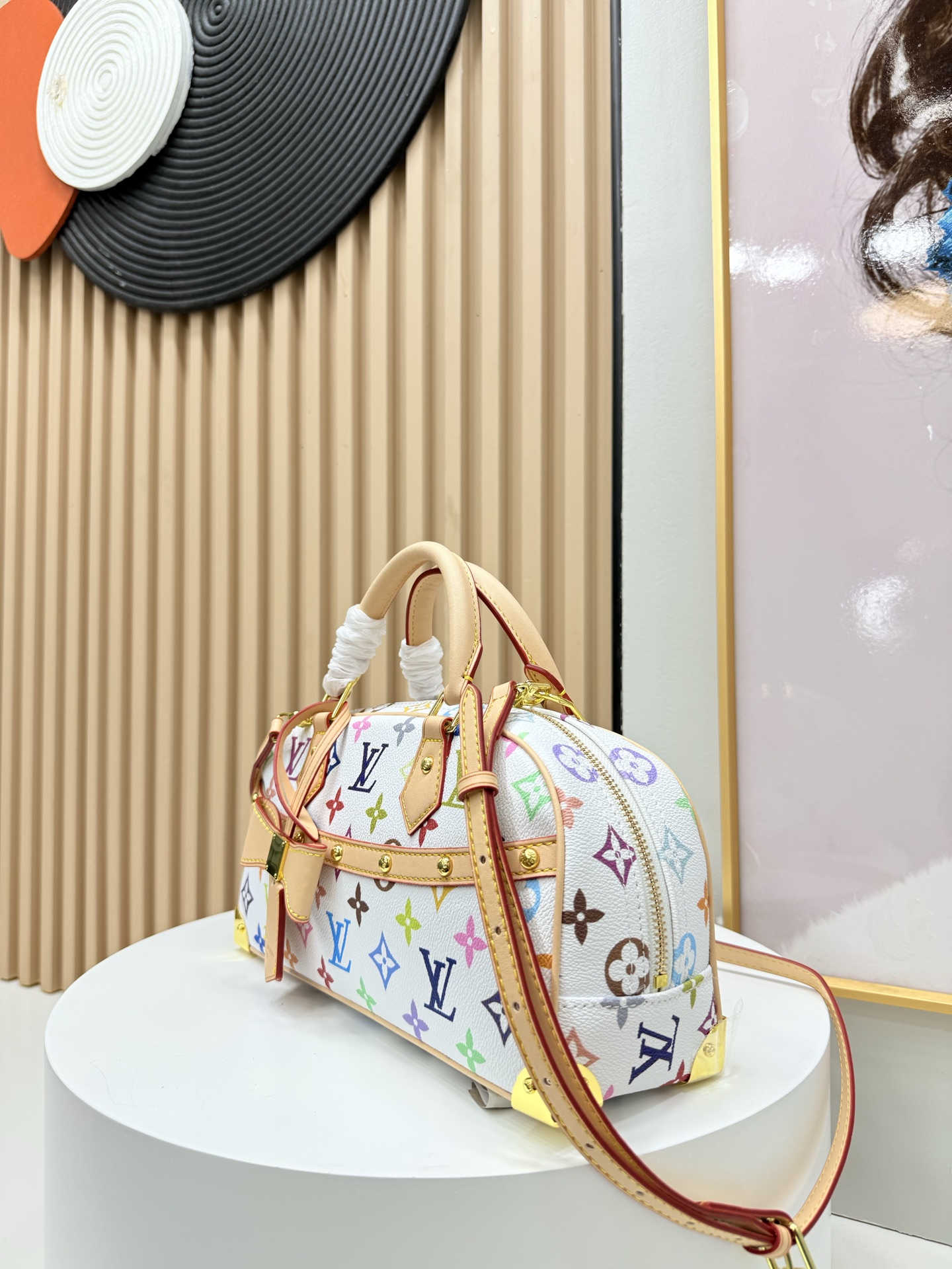 Designer Monogram x Murakami  x TM Handbag East West Other Monogram Canvas Bag - Gorchic - $138.99