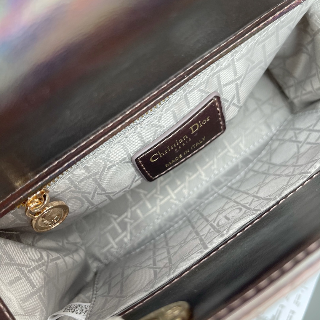 D Inspired Small Lady D Inspired Bag Cannage Calfskin - Bag - Gorchic - $167.99