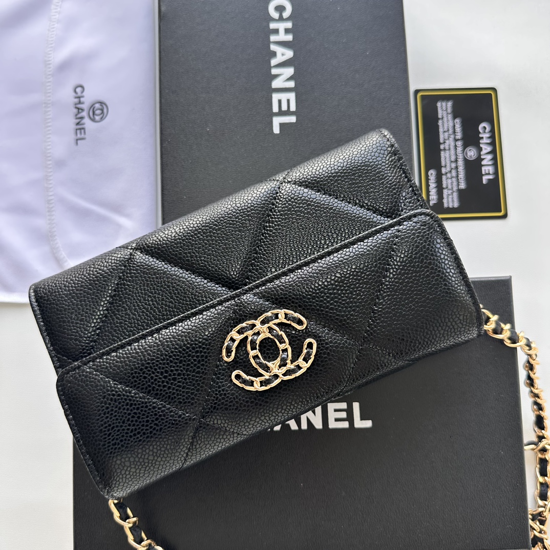 CC Inspired Chain Shoulder Crossbody Small Bag - Black Fish Seed Print Bag - Gorchic - $109.99