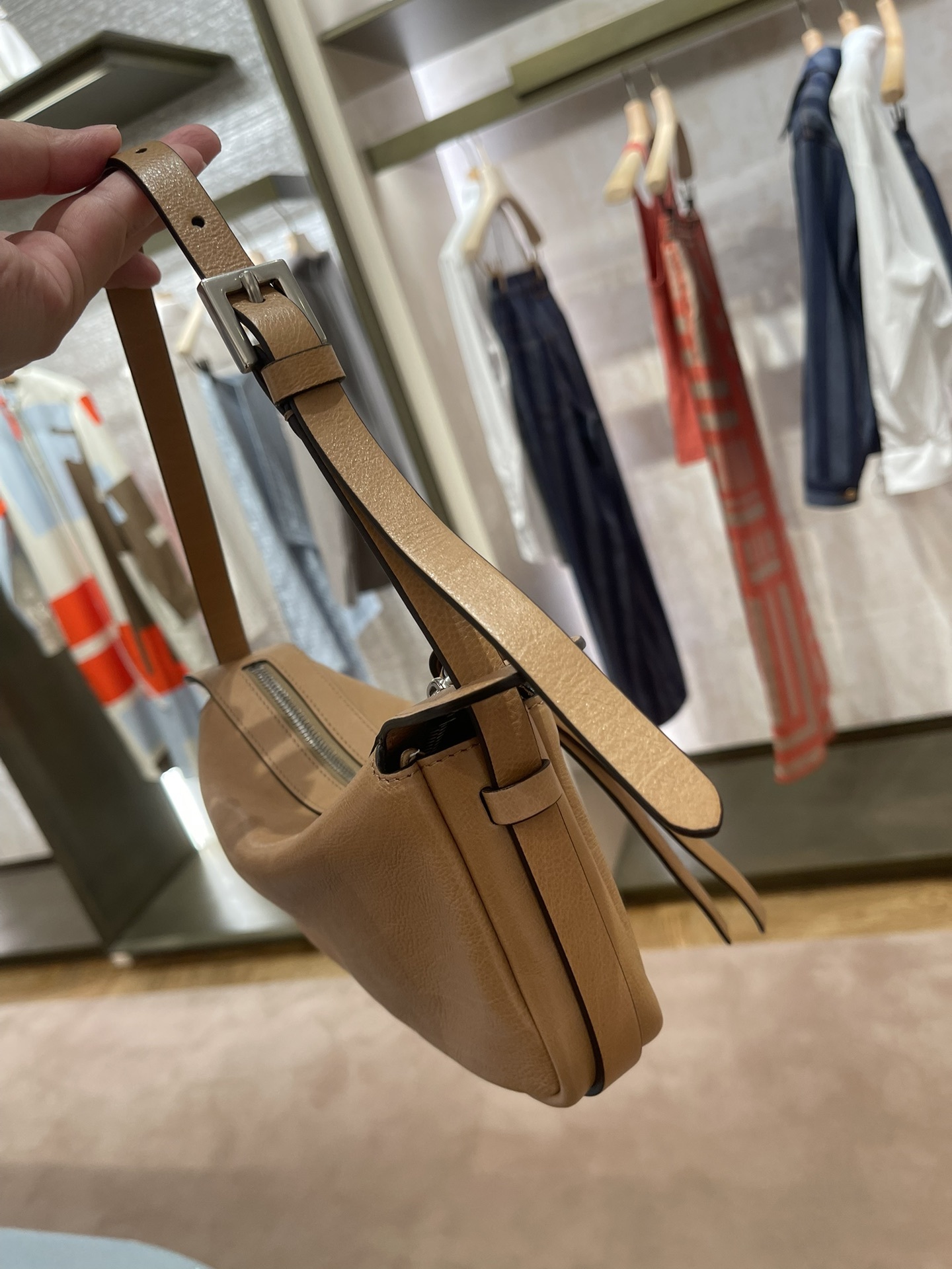 FD Women's Natural Simply Mini Bag Brown - Bag - Gorchic - $139.99