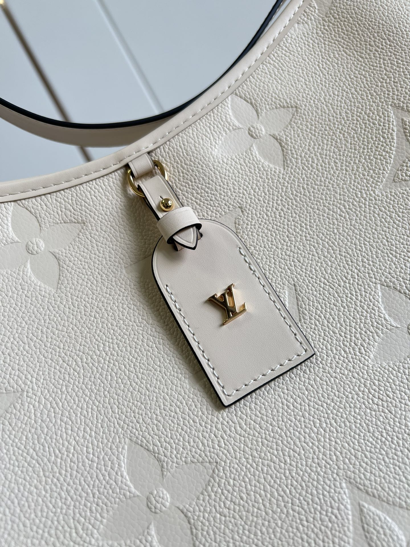 Designer Monogram  CarryAll MM - White Bag - Gorchic - $118.99