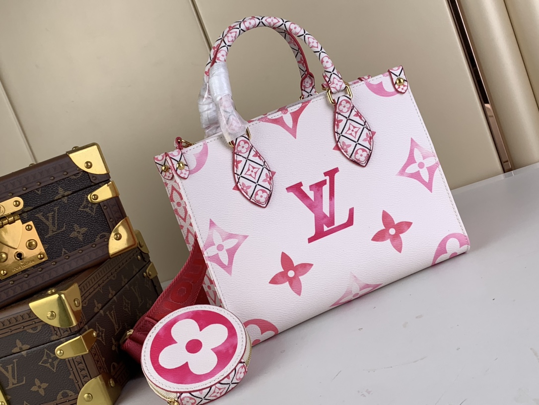 Designer Monogram Canvas Onthego Bag - Gorchic - $114.99