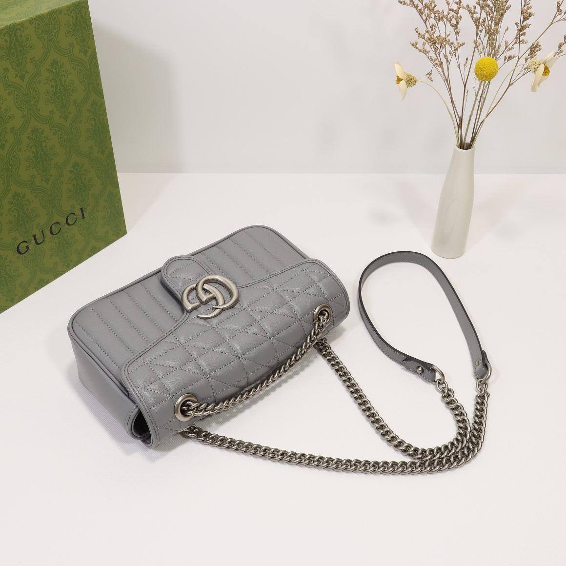 Double-G GG Marmont Shoulder Bag - Gorchic - $101.99