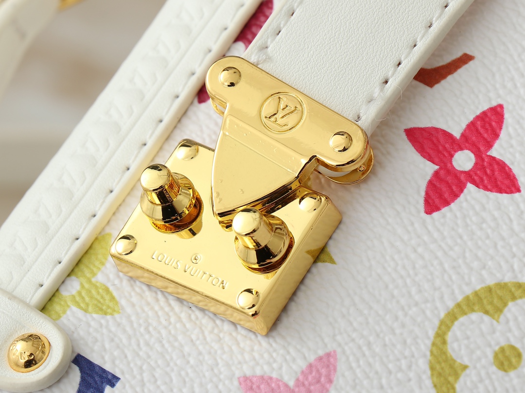 Designer Monogram x Murakami  x TM Side Trunk MM Fashion Leather - Handbags - Gorchic - $148.99