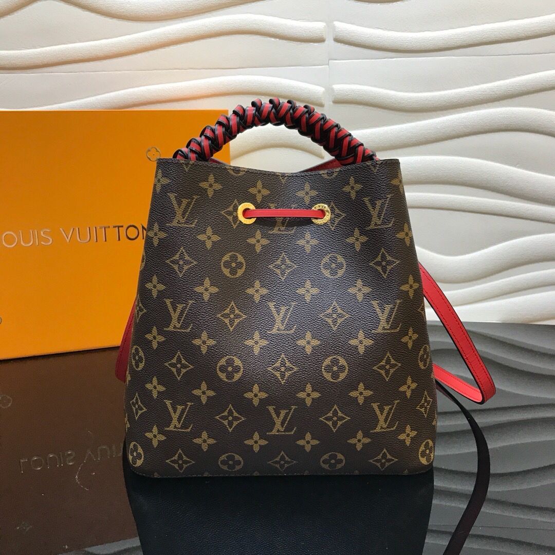 Designer Monogram  NeoNoe MM Bucket Bag - Gorchic - $129.99