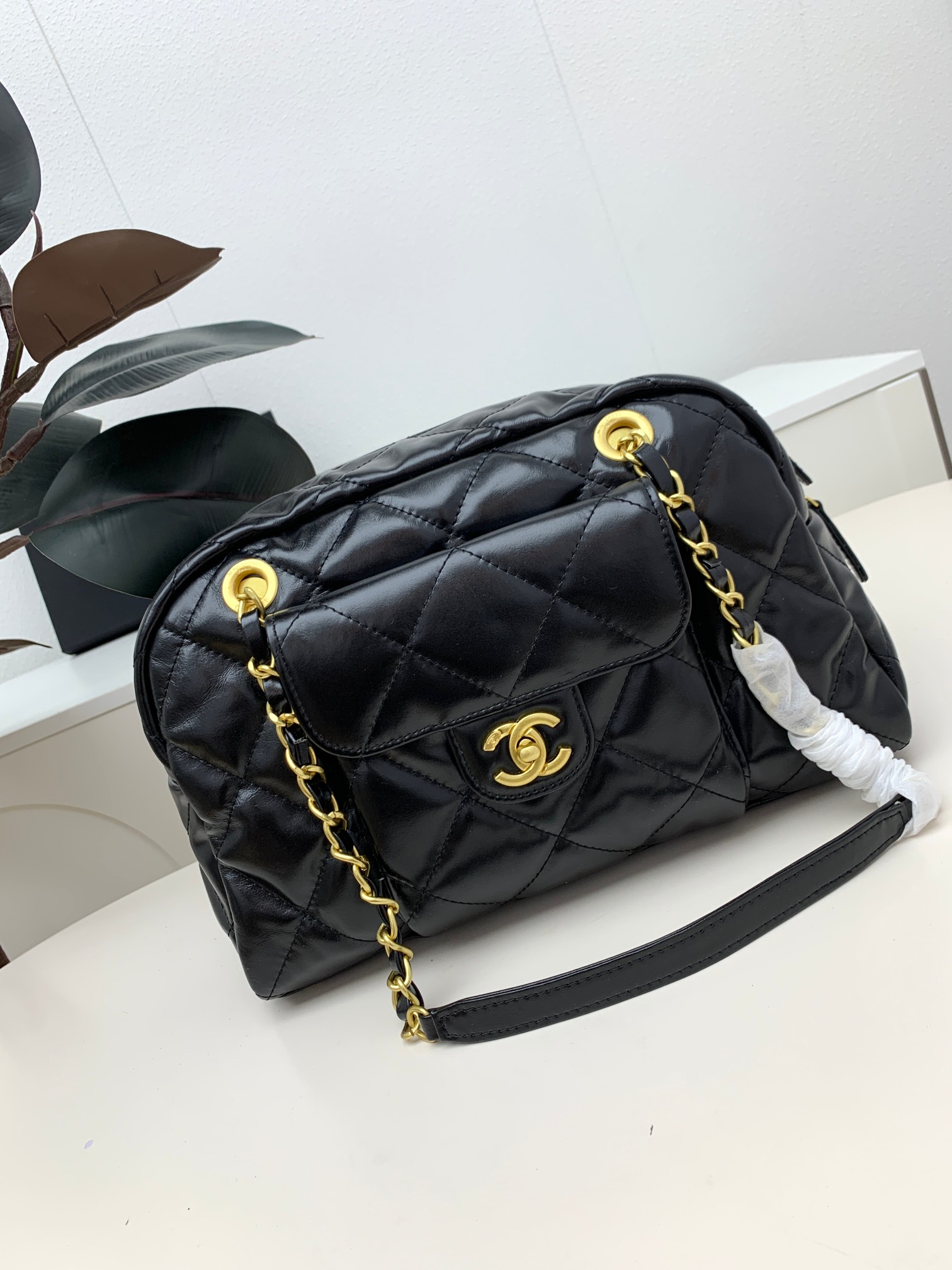 CC Inspired 24B MAXI BOWLING BAG - Gorchic - $145.99