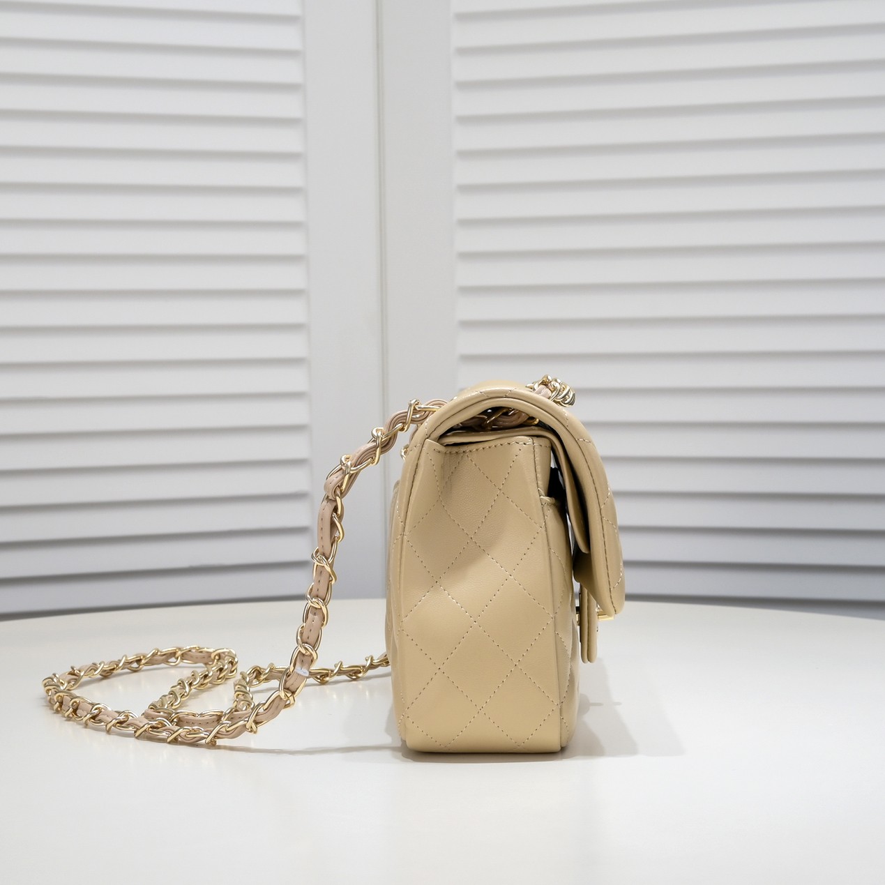 CC Inspired Classic Double Flap Bag Yellow Golden Hardware - Bag - Gorchic - $122.99