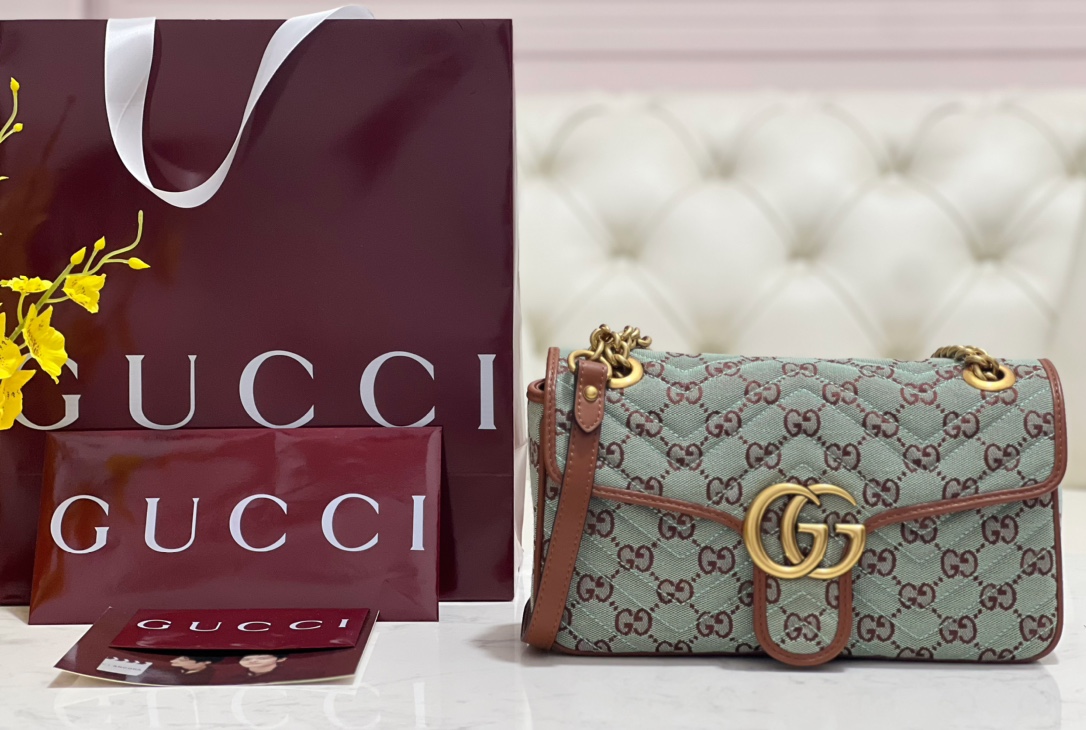 Double-G GG Marmont Shoulder Bag Multiple Size - Bag - Gorchic - $124.99