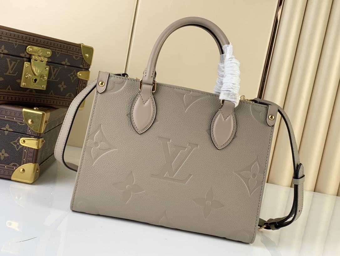 Designer Monogram Canvas Onthego Bag - Gorchic - $114.99