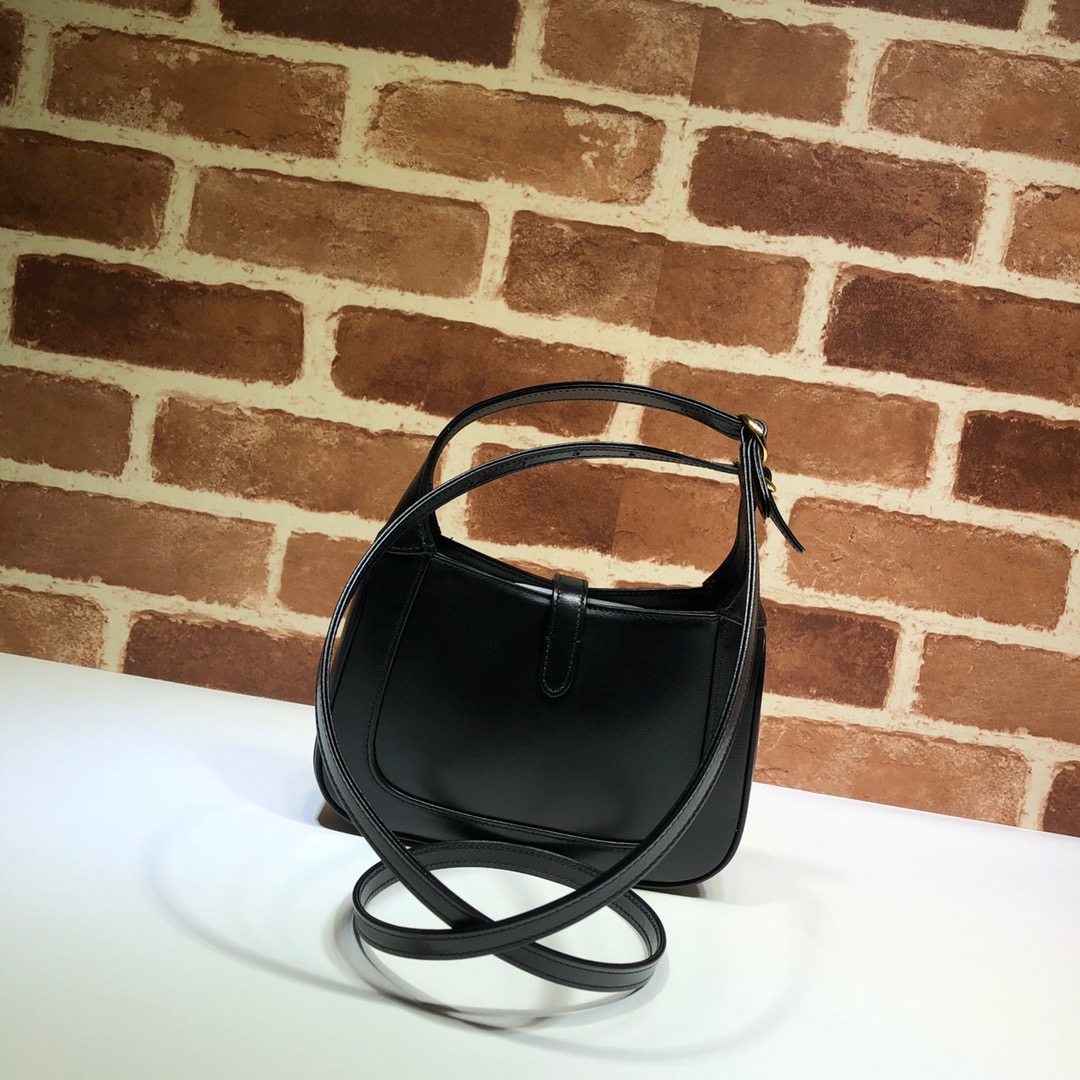 Double-G Jackie 1961 mini shoulder bag-Black - Bag - Gorchic - $124.99