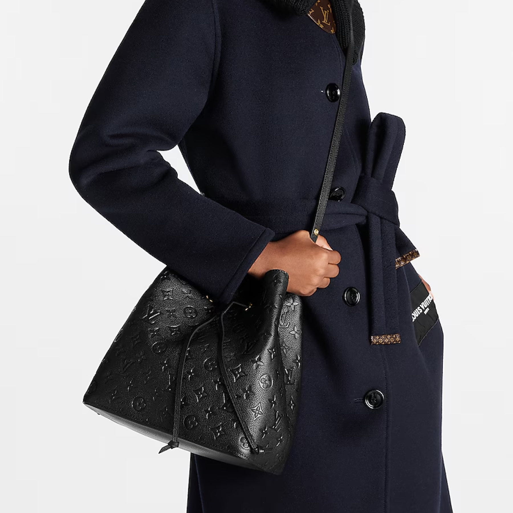 Designer Monogram  NeoNoe MM Bucket Bag - Gorchic - $118.99