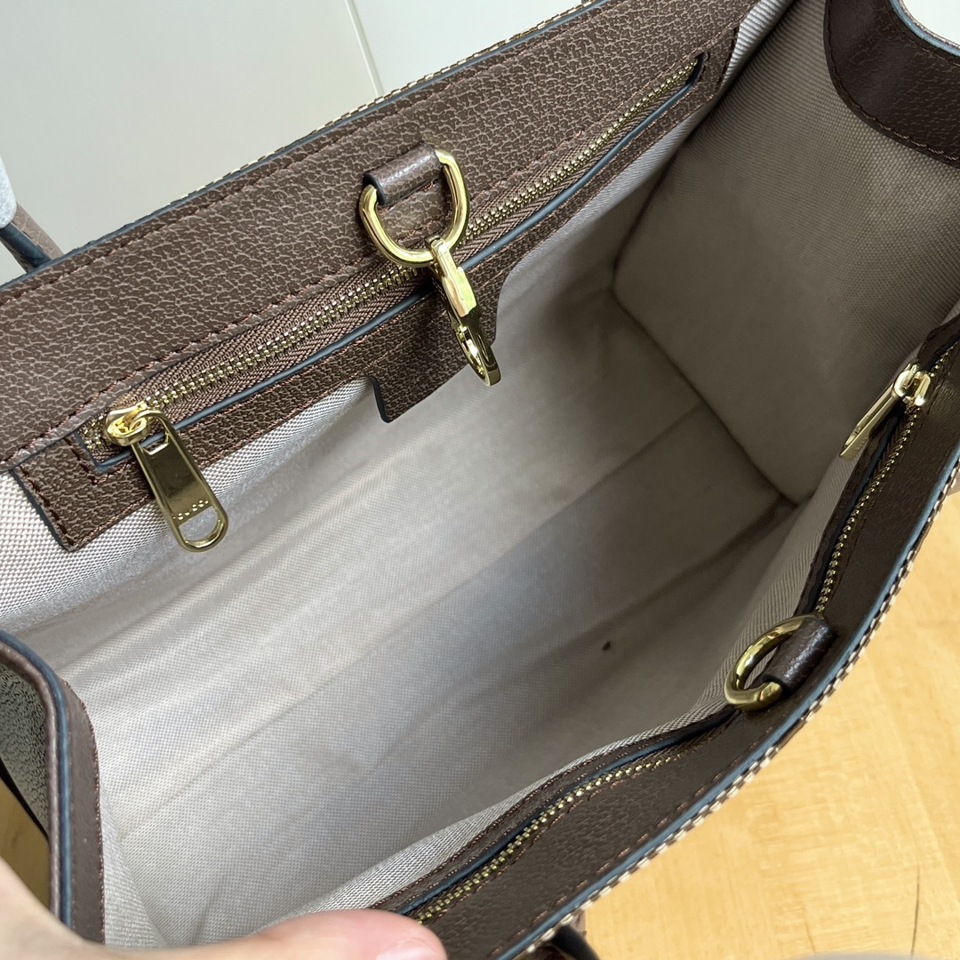 Double-G Retro Shopper - Big Old Flower Print Bag - Gorchic - $135.99