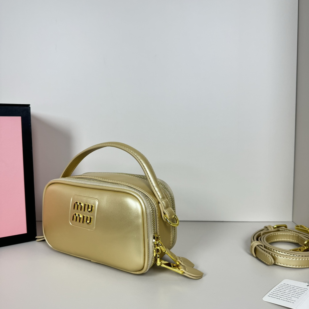 MU Leather Shoulder Bag - Gorchic - $109.99