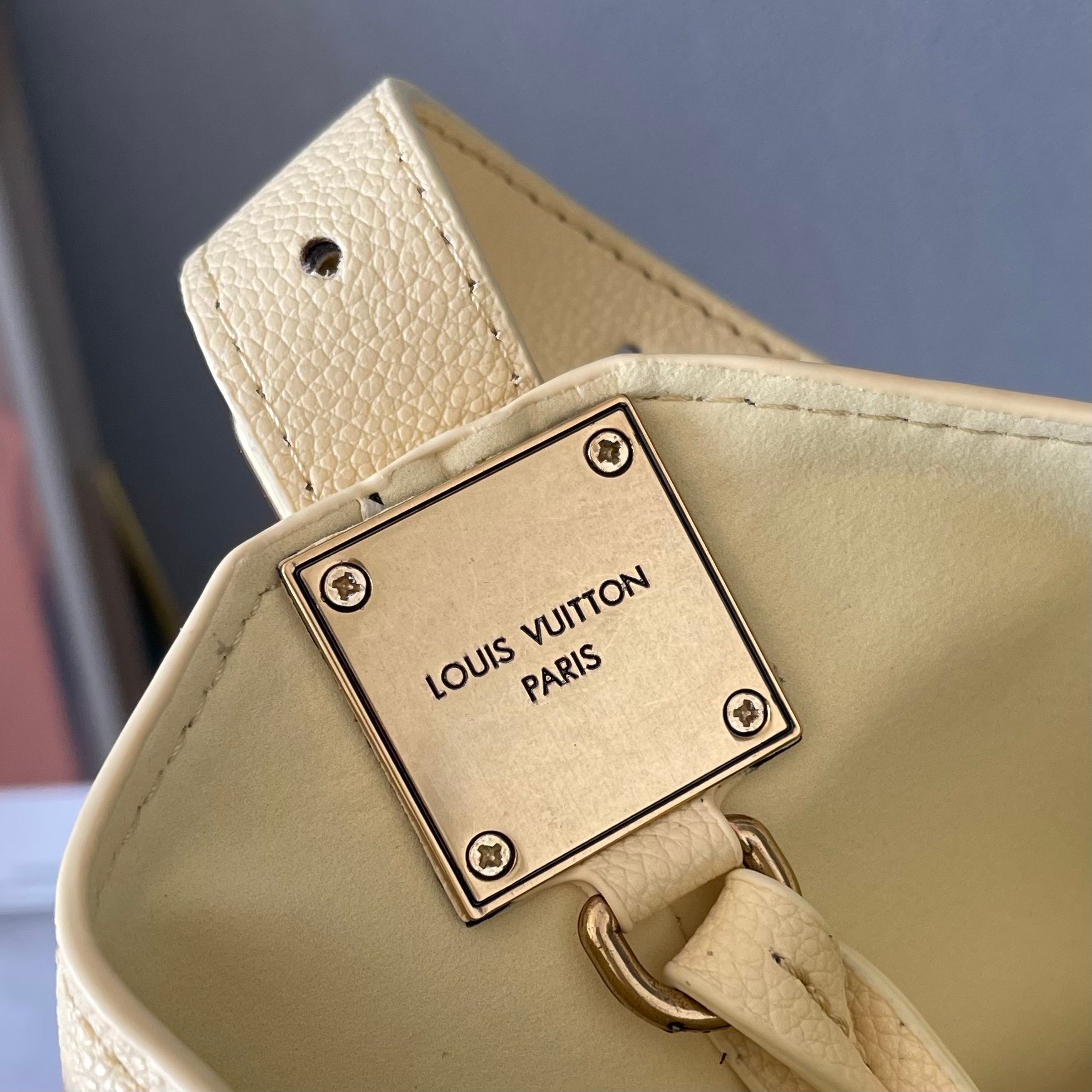 Designer Monogram  Low Key Hobo PM Bag in Yellow - Bag - Gorchic - $135.99