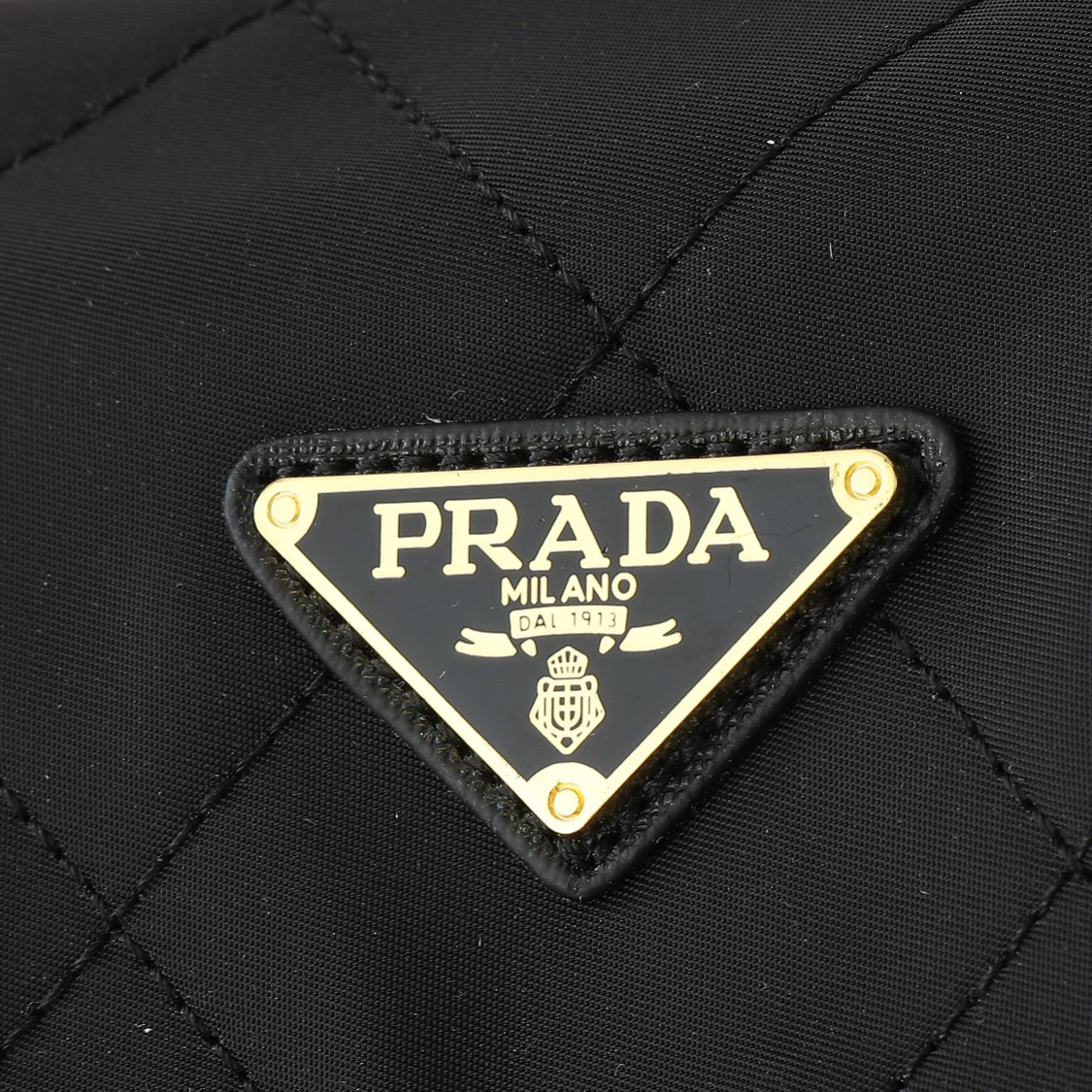 Saffiano texture Tessuto Impuntu Quilted Flap Shoulder Black Bag - Gorchic - $132.99