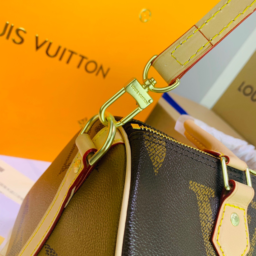 Designer Monogram Speedy 25/30 Bandoulière Monogram Women Handbag - Bag - Gorchic - $187.99