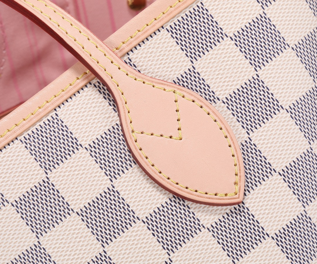 Designer Monogram Damier Azur Neo Neverfull MM - Bag - Gorchic - $110.99