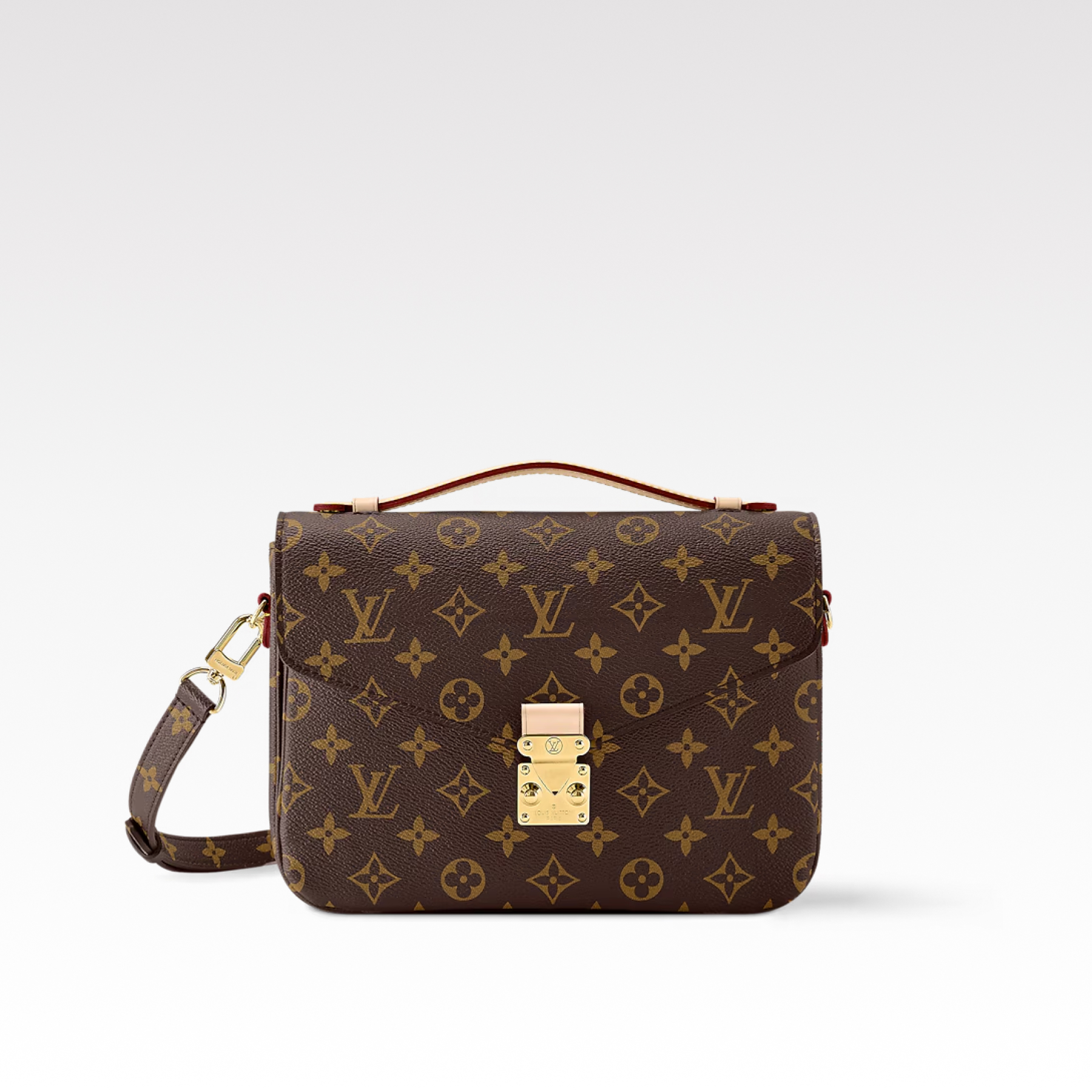 Designer Monogram Metis Pochette Monogram Brown - Crossbody Bag - Gorchic - $117.99